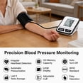 thumbnail image 2 of IMGadgets Blood Pressure Monitor (Upper Arm) | Large HD Backlit Display | Clinically Validated Accuracy by WHO | Home/Travel Blood Pressure Machine for Seniors & Adults, 2 of 9