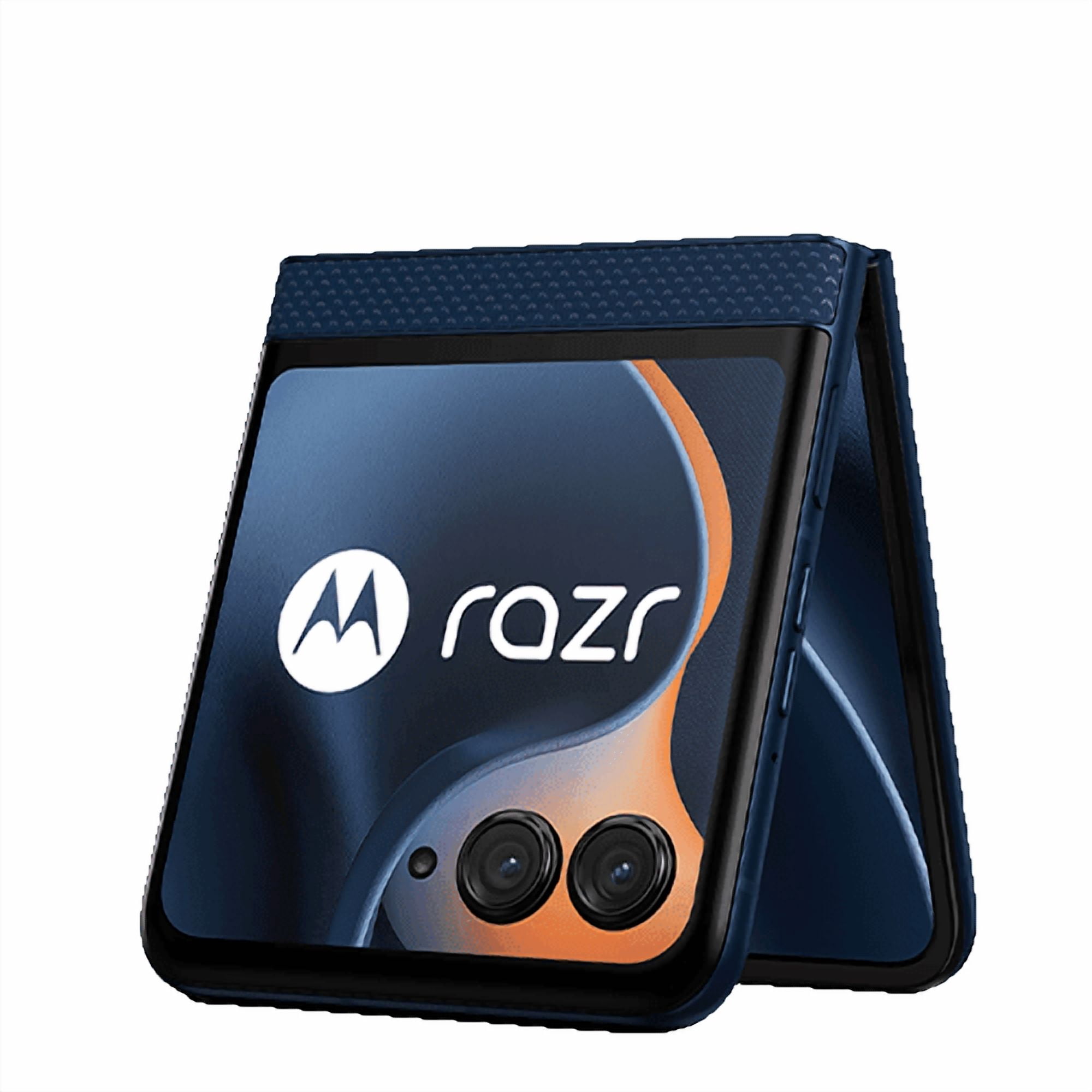 Restored Motorola Razr 2025 256GB Gibraltar Sea Unlocked Smartphone Open Box