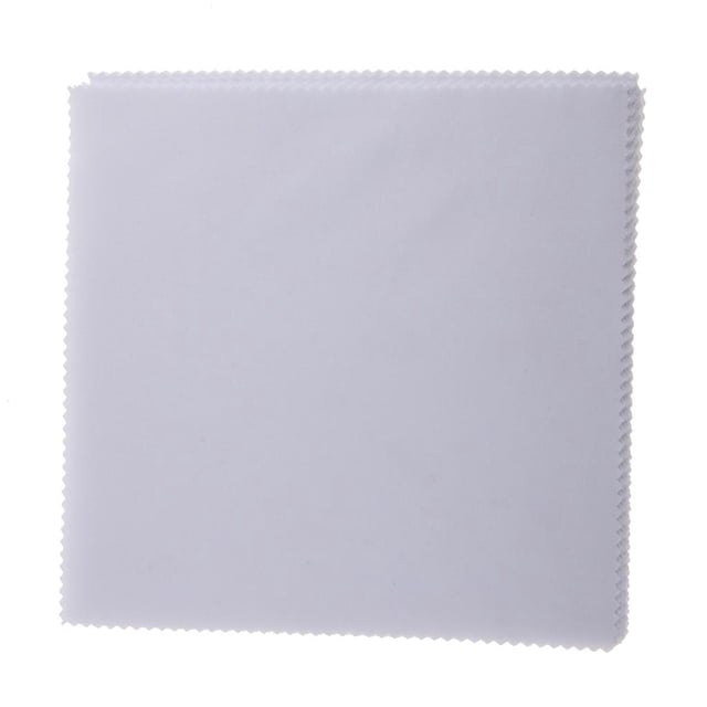 10pcs microfiber cleaning cloth glasses screen camera lens cleaner white