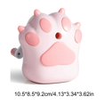 thumbnail image 3 of CaiYueKe Cute Cat Paw Pencil Sharpener, Hand Crank Automatic Pencil Sharpener, Pink Blue Pencil Sharpener, Stationery Gift, Drawer Shavings Box, Safe Non Slip Pencil Sharpener, 3 of 7
