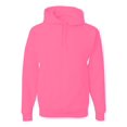 thumbnail image 1 of Jerzees Mens Nublend Hooded Sweatshirt, 2XL, Neon Pink, 1 of 1