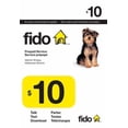 thumbnail image 1 of $10 Fido Card, 1 of 1