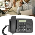 thumbnail image 2 of EASTIN Wired Landline Phone  Redial Function Home Corded Telephone Black Caller ID With Answering Machine For Hotel Black, 2 of 8