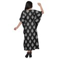 thumbnail image 3 of Moomaya Sortie de Plage Kaftan pour Bikini, Robe Caftan Longue Maxi pour Femmes - L-XL, 3 of 6