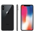 thumbnail image 1 of Apple iPhone X A1865 (Entièrement Déverrouillé) 64 Go Gris Cosmique (Reconditionné: Bon), 1 of 3