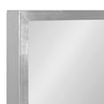thumbnail image 3 of Kate and Laurel Travis Modern Wood Framed Wall Mirror, 16 x 48, Silver, Transitional Rectangle Mirror for Wall, 3 of 7