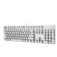 thumbnail image 4 of Game Keyboard,900‑5 White Mechanical Keyboard Computer Parts Keyboard Solid Performance, 4 of 11