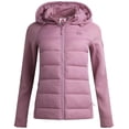 thumbnail image 1 of Veste pour femmes Reebok en maille extensible et tissu matelassé isolant, 1 of 7