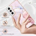 thumbnail image 2 of Samsung Galaxy S23 5G Case, Samsung S23 Phone Case Marble Pattern Slim Design, Duale Layer, Shockproof. Military Grade Protection Cover for Samsung Galaxy S23 5G, 2 of 5