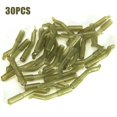 thumbnail image 1 of Fishing Terminal End Tackle for Hair For CHOD Rig Hook Line Aligner Anti Sleeves Green 30Pcs Shenzhuyue, 1 of 8