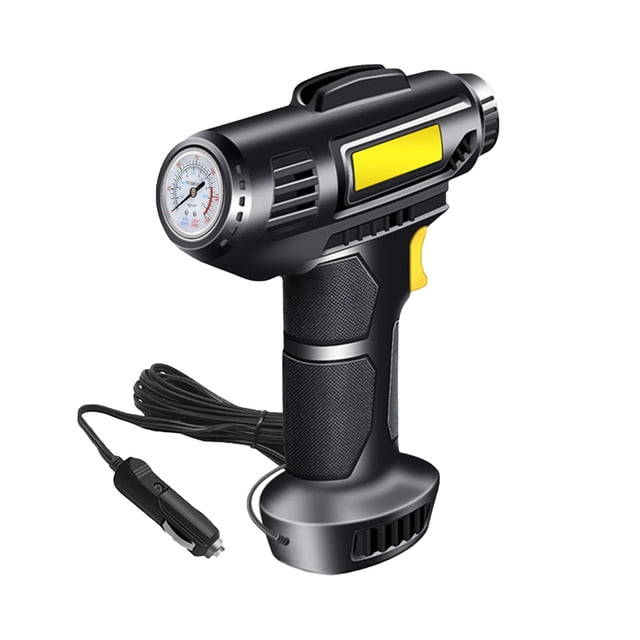 Tire Pressure Gauge Aaa150Psi Tire Inflator Portable Air Compressor Air Pump for Car Tires 12V Auto Tire Pump with Digital Pressure Gauge with Emergency Led Light Led Lights for Car
