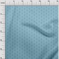 thumbnail image 3 of oneOone Tissu Viscose Georgette Bleu Clair Rétro Minimal Bougie Matériel de Robe Tissu Imprimé Tissu au Mètre 42 Pouces de Large, 3 of 5