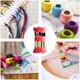 thumbnail image 3 of XYAIYT Premium 8.7 Yard Embroidery Thread Set for Crafting 6 Skeins for Knitting,Sewing,DIY Projects Ideal for Beginners Experts Alike, 3 of 4