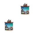 thumbnail image 3 of VONKY Exquisite Workmanship DIY Miniature With Furniture Kit Miniature B-047 2Set, 3 of 6