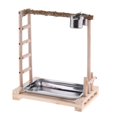 thumbnail image 4 of lionlar Cages Parrot Stand Climbing Playground with Feeders, 4 of 9