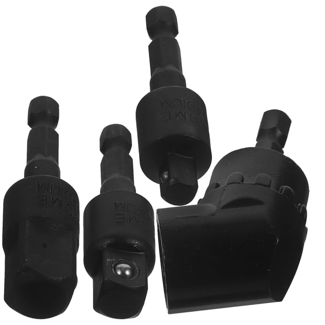 1 Ensemble de Fixation de Perceuse à Angle Droit Adaptateur de Prise de Pilote Rotatif