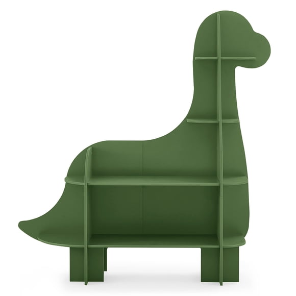 Delta Children Bibliothèque Dinosaure - Certifié Greenguard Gold, Vert Fougère