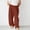 Style3-Coffee mens pants, variant on Mceream Mens Linen Pants Slim Casual Business Trousers Loose Stretch Elastic Waist Solid Straight Outdoor Sports Pants Pantalones De Hombre De Moda Khaki S