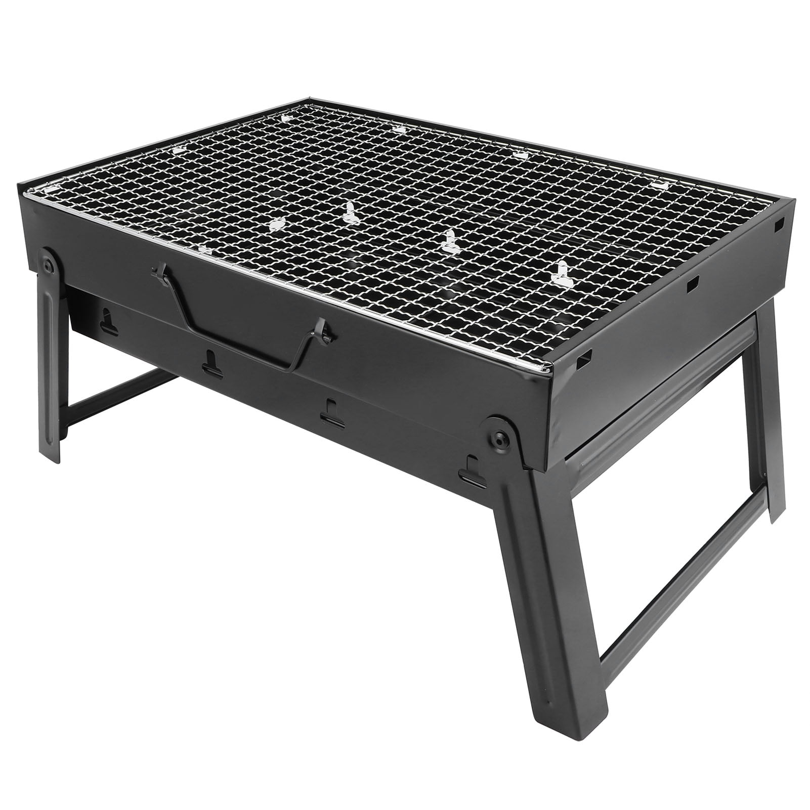 Barbecue Oven,Barbecue Grill Stainless Steel Charcoal Grill Camping BBQ Grill Masterfully Created