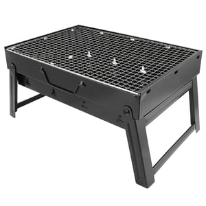 Barbecue Oven,Barbecue Grill Stainless Steel Charcoal Grill Camping BBQ Grill Masterfully Created