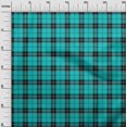 thumbnail image 2 of oneOone Viscose Chiffon Fabric Tartan Check Print Fabric BTY 42 Inch Wide, 2 of 4