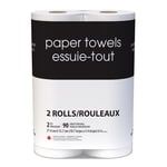 Black & White 2 Double rouleau 90 Feuilles 2-Ply Serviette en papier