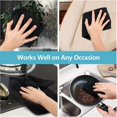thumbnail image 4 of Oleegame 2PC Ten Dollar Items Dishwashing Cloth Black Fiber Dishcloth Kitchen Cleaning Cloth Multi Functional Cleaning Cloth Car Wash Clean Towel Black, 4 of 4