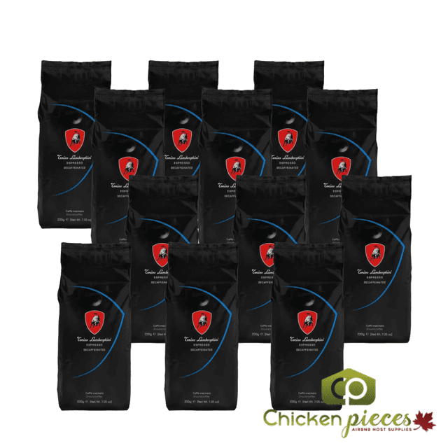 Tonino Lamborghini Ground Roasted Decaffeinated Coffee, 200g/0.44lbs