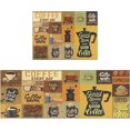 thumbnail image 1 of Coffee Kitchen Rugs and Mats for Floor 2 Piece Set Non Skid Rubber Washable Kitchen Rug Runner Coffee Decor, 1 of 5