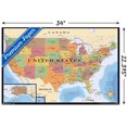 thumbnail image 2 of Map - USA Wall Poster, 22.375" x 34" Framed, 2 of 4