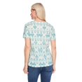 thumbnail image 3 of Iyla Women'S Printed Jacquard T-Shirt, 3 of 6