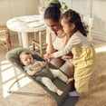 thumbnail image 5 of BabyBjorn Bouncer Bliss, Tissé, Courtepointe Pétale, Vert, 5 of 5