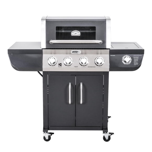Cuisinart Four Burner Gas Grill avec deux vannes de carburant