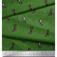 thumbnail image 2 of Soimoi Polyester Crepe Fabric Paisley Panel Print Sewing Fabric Yard 52 Inch Wide, 2 of 3