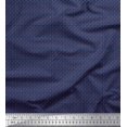 thumbnail image 1 of Soimoi Rayon Crepe Fabric Dot & Oval Small Printed Craft Fabric by The Yard 46 Inch Wide, 1 of 3