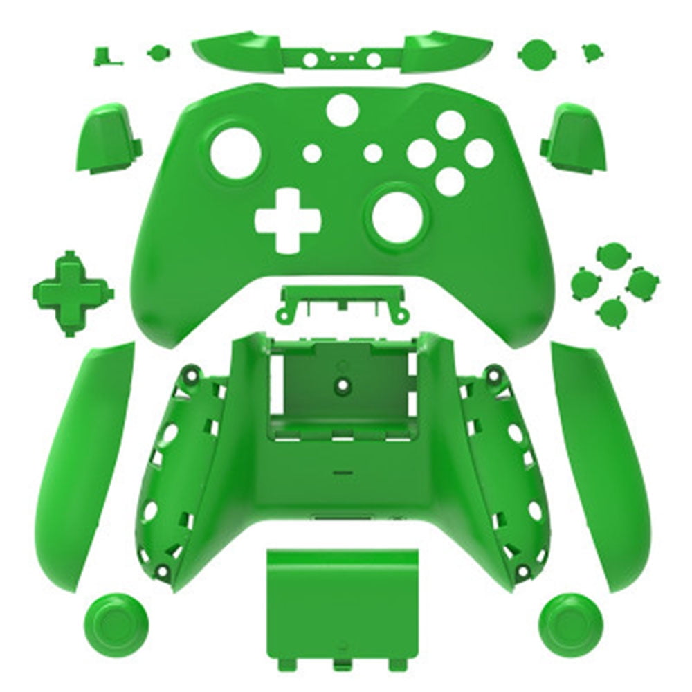 YUNDAP Boîtier de Protection Pièces de Rechange pour Manette Sans Fil Xbox One Poignée Surface en Chanvre Coque de Protection Vert
