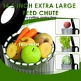 thumbnail image 2 of WHALL Cold Press Juicer Machine with Touchscreen, Slow Masticating Juicer with 4.5" Extra Large Feed Chute, Reverse Function, 2 of 3