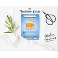 thumbnail image 3 of Darling Souvenir Blue Birthday Invitation Card Printable Fill or Write In Blank Invites Party Supplies Pack Of 28 5 x 7 Inches, 3 of 5