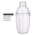 thumbnail image 4 of Unique Bargains 500ml Shaker à Cocktail en Plastique Transparent Mixeur de Boissons Vin Shaker à Vin Mixeur de Boissons Outils de Bar, 4 of 5