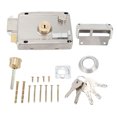 thumbnail image 2 of Security Anti Theft Lock, Exterior Mechanical Anti Theft Lock Easy To Install With Handle For Wooden Door, 2 of 8