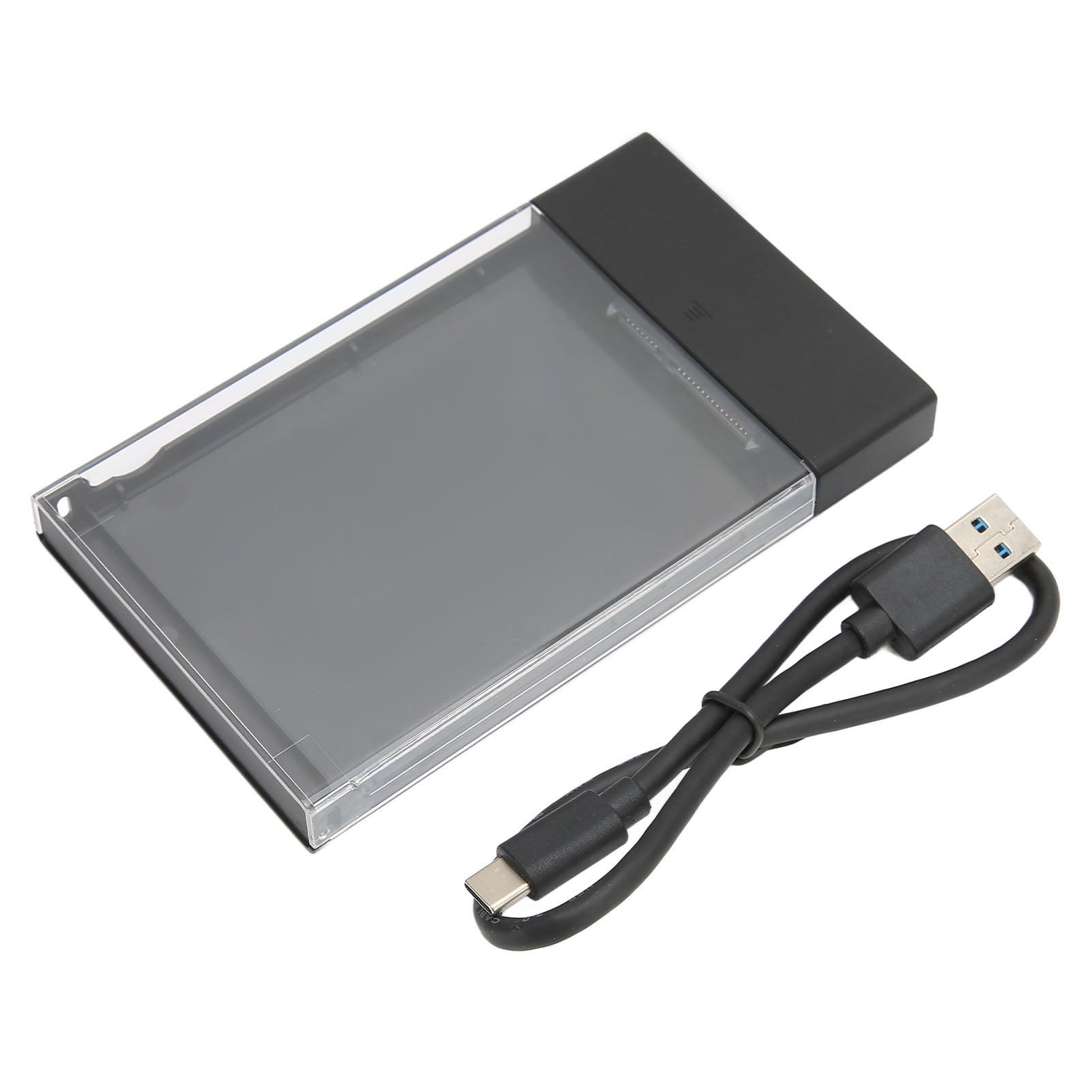 USB3.0 HDD Enclosure, Type C Hard Drive Enclosure 10Gbps High Speed LED Indicator  For HDD For SSD For 2.5"7-9.5mm