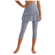 Yammkia 2026 Metabolic Booster Leggings High Waist Tummy Control Anti Cellulite Resistance Band Leggings for Women Soft Black Leggings for Women(Gray,M)