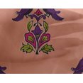 thumbnail image 4 of oneOone Georgette Viscose Fabric Leaves|Bird & Floral Block Fabric Prints By Yard 42 Inch Wide, 4 of 4