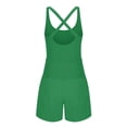 thumbnail image 5 of Yuyuzo Workout Romper for Women Sleeveless Short Jumpsuit Backless Yoga Rompers Atheletic Running Jumpsuits, 5 of 5