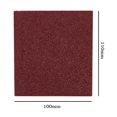 thumbnail image 4 of 10Pcs 110X100Mm Abrasive Sanding Paper Flocking Sand Paper 60-1000Grit Polisher 60#, 4 of 10