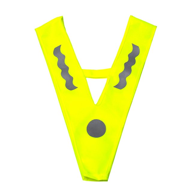 Gilet Réfléchissant Haute Visibilité pour Enfants Sport Extérieur Course Sécurité Nocturne
