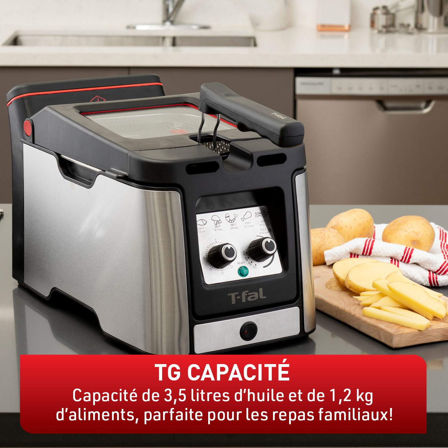T-Fal Odour Less Deep Fryer 3.5L FR600D51
