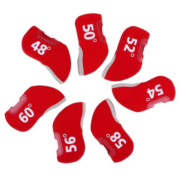 maskred pour Club de Golf Couvre-Tête de Putter en Fer Couvre-Tête Protecteur Ensemble Fiable et Durable Style A 1Ensemble