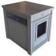thumbnail image 1 of New Age Pet Litter Loo Cat Litter Box Cover Gray, 1 of 5