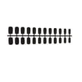 thumbnail image 4 of facefd 1 Set Glue on Nails Medium Length Files Stick Full Cover Wraps Art Decals Artificial Beauty Tool Manicure Kit Decorations 1, 4 of 6